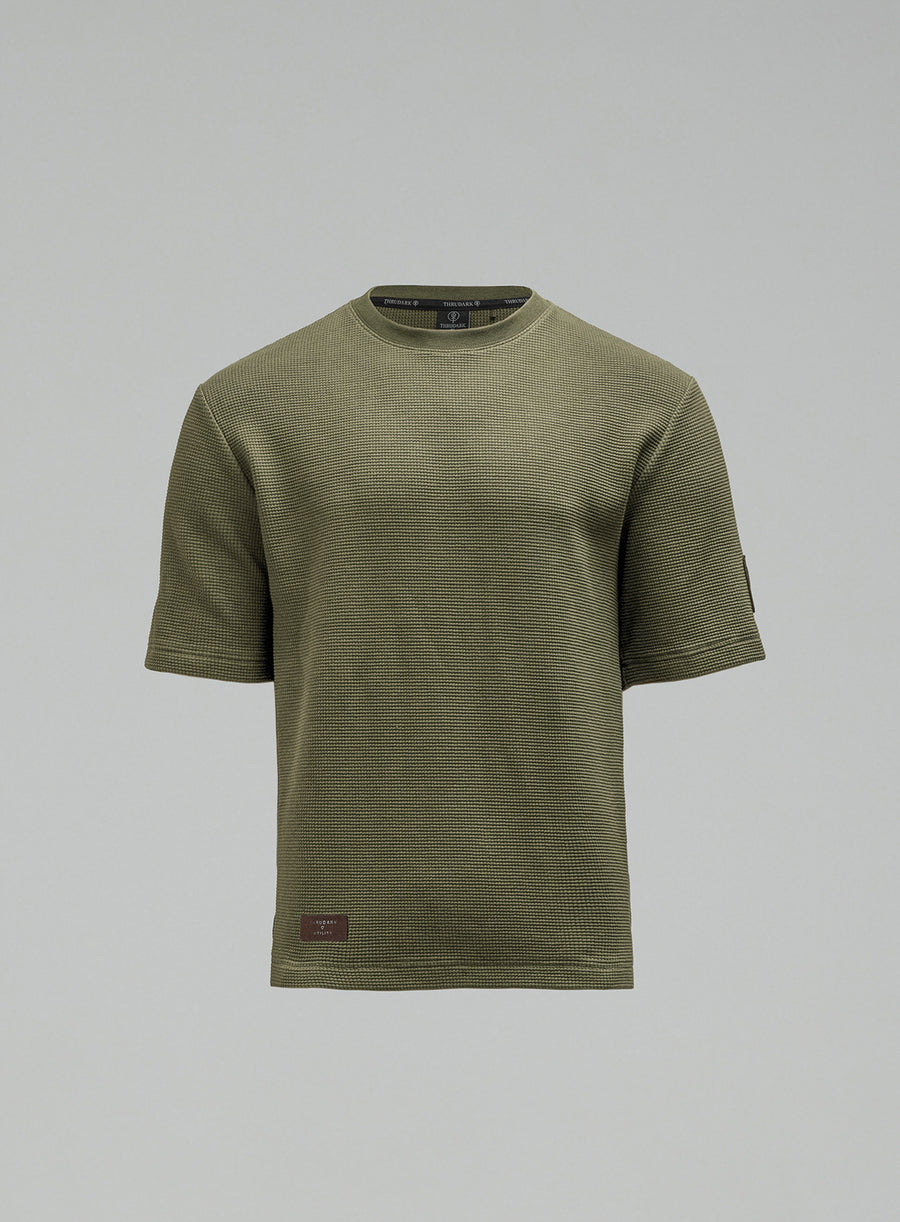 DISSIDENT WAFFLE SHORT SLEEVE T-SHIRT