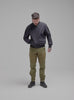 ThruDark Men's Wraith Long Sleeved Navy Blue Bomber Jacket.