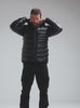 ThruDark Men's Bastion Black Goose Down Insulated Jacket.